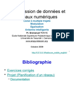 Transmission de Donnees Et Reseaux Numeriques - Octobre 2009