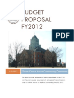 Budget Proposal FY2012