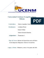 Informe de Exposicion de Financiera 1-Financiera 1