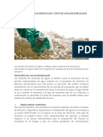 Muestreo de Aguas Residuales y Tipos de Análisis Empleados