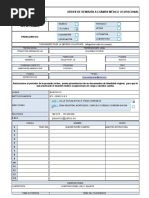 Orden de Servicio Examenes Soinco Actual