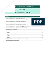 BSBMKG506 Student Assessment Pack V 2.1 New