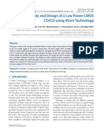 Robust Study and Design of A Low Power CMOS CSVCO Using 45nm Technology