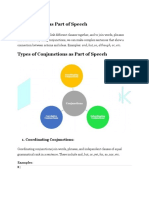 Conjunctions As Part of Speech