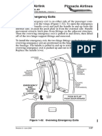 Northwest Airlink Pinnacle Airlines: Overwing Emergency Exits