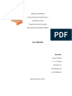 Informe Metodologia La Ciencia