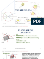 PLANE STRESS (Part 1) : Tr2005 - Mechanics of Deformable Solids