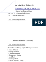 2 Reefer Cargo Manifest