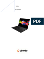 Ubuntu Linux Setup Guide: For Thinkpad P1 Gen2 Official Support of Ubuntu 18.04 Lts and Later