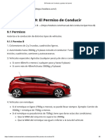 9.el Permiso de Conducir y Puntos Del Carnet