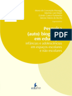 Pesquisa (Auto) Biográfica em Educação PDF