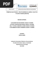 Tercera Entrega, Acta de Disolución y Cancelación