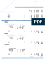 Construction Estimates Sample