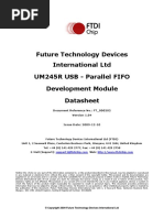 UM245R USB - Parallel (LPT) FIFO PDF