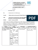 Modelo de Informe Del Docente