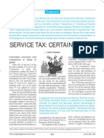 Accounting For Service Tax