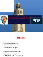 Processes and Technology: BITS Pilani