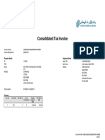 Consolidated Tax Invoice: Recipient Details Registrant Details