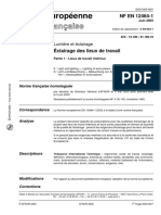 NF en 12464-1 - Éclairage Des Lieux de Travail