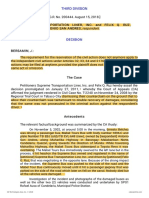 Petitioners Vs Vs Respondent: Third Division