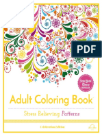 Adult Coloring Book: Stress Relieving