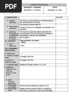 Grade Level Quarter / Domain Date