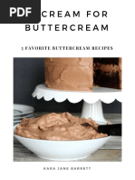 5 Buttercream Recipes