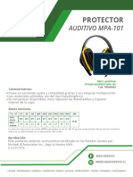 Protector Auditivo Mpa 101