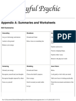 Appendix A: Summaries and Worksheets