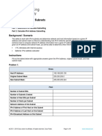 Lab - Calculate Ipv4 Subnets: Objectives