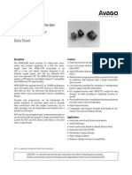 Data Sheet: HFBR-0508 Series HFBR-1528 Transmitter HFBR-2528 Receiver