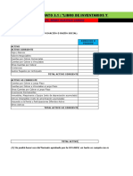 Formato 3.1 - Libro de Inventarios y Balances - Balance General