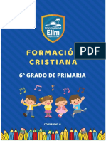 6° Grado Primaria Formacion Cristiana