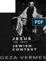 Jesus in His Jewish Context