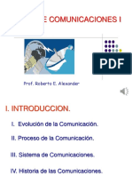 Curso de Comunicaciones I Introduccion 24 de Marzo 2020 Unidad 1