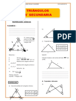 Propiedades de Los Triangulos para Cuarto de Secundaria