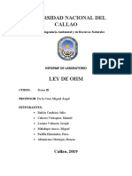 Informe 2-Ley de Ohm