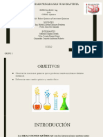 Trabajo de Investigación Reacciones Químicas