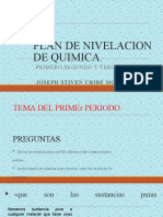 Plan de Nivelacion de Quimica