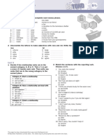 Extra Vocabulary: Review Units 7 & 8