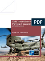 DCDC Doctrine Nato Planning of Ops Ajp 5 PDF