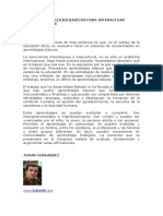 Etica Cuatro Aprendizajes Basicos para Interactuar Dialogicamente Negociacion