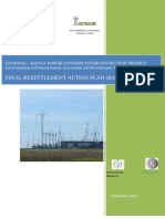 Ethio-Kenya Power System ESIA FINAL RESETTLEMENT ACTION PLAN (RAP) REPORT