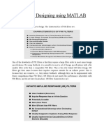 IIR Filter Designing Using MATLAB