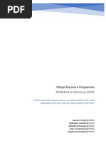 Village Exposure Program - Report JSLPS