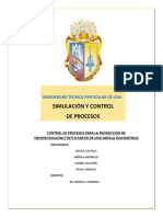 Control de Procesos para La Producción de Trinitrotolueno 1