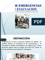 Presentacion Plan de Emergencias y Evacuacion