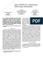 Control Strategies of BESS For Compensating Renewable Energy Fluctuations