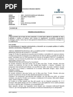 Exámen CL1 - Control de Gestión Pos Indicadores (1863) - G6AA - Sede Arequipa - Elvis Hilton Choque Nuñez