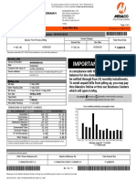 Account Summary For Account Number 169441334-8: Electric Bill